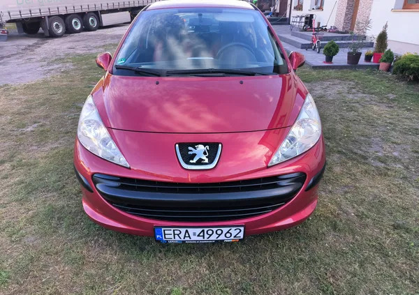 peugeot 207 tyszowce Peugeot 207 cena 7850 przebieg: 171000, rok produkcji 2007 z Tyszowce